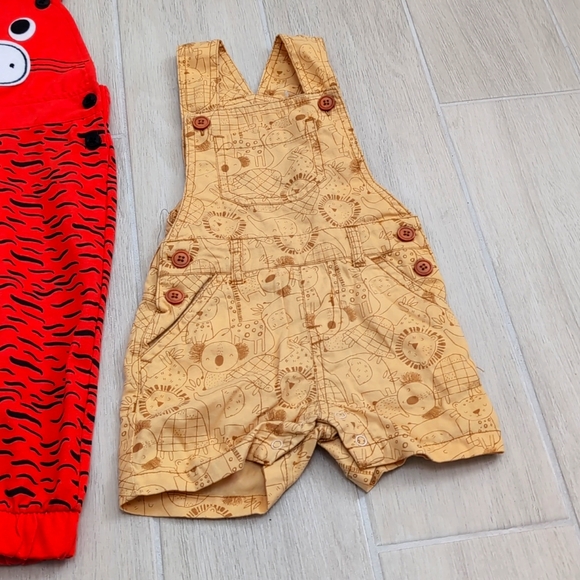 NWOT 12 months overalls bundle, 3 pack - Picture 4 of 4